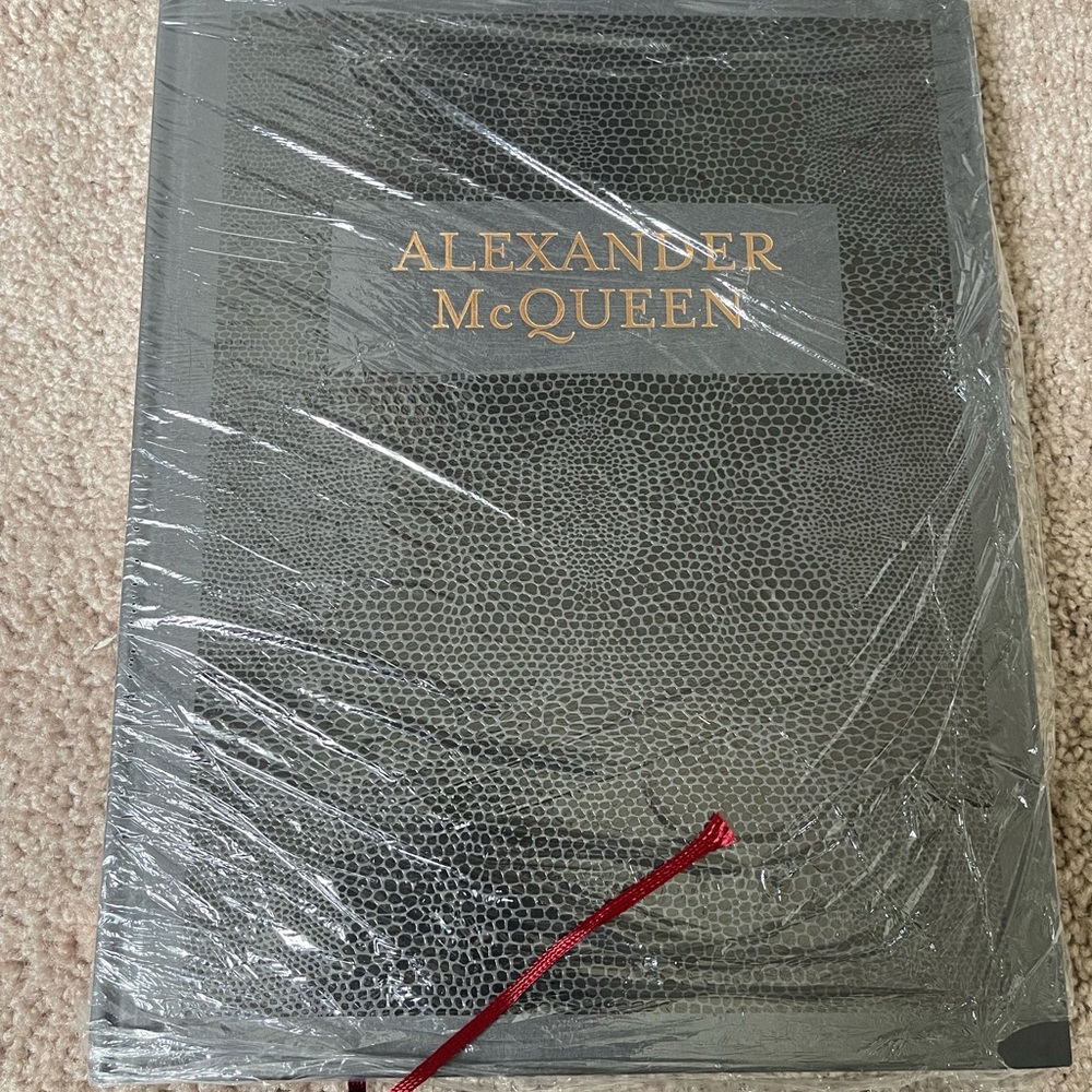 Alexander McQueen Leather Coffee Table book